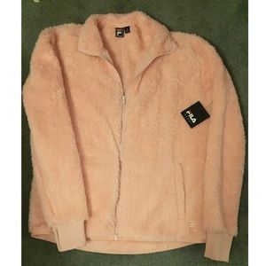 New with tag Pink FILA jacket